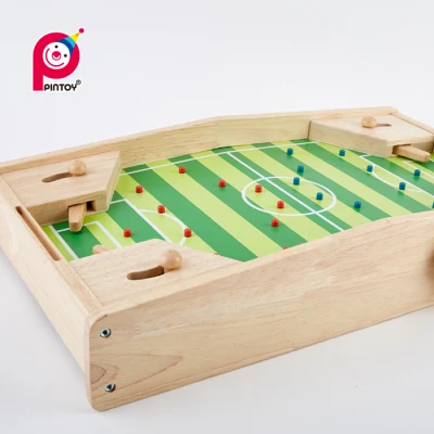 Madera Pintoy 2 en 1 juegos: Pinball Flipper Planeta y el fútbol