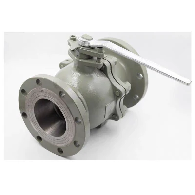 ANSI 150lb válvula de bola de brida Manual de operación DN50 WCB cuerpo A105 Sello de bola duro/metálico