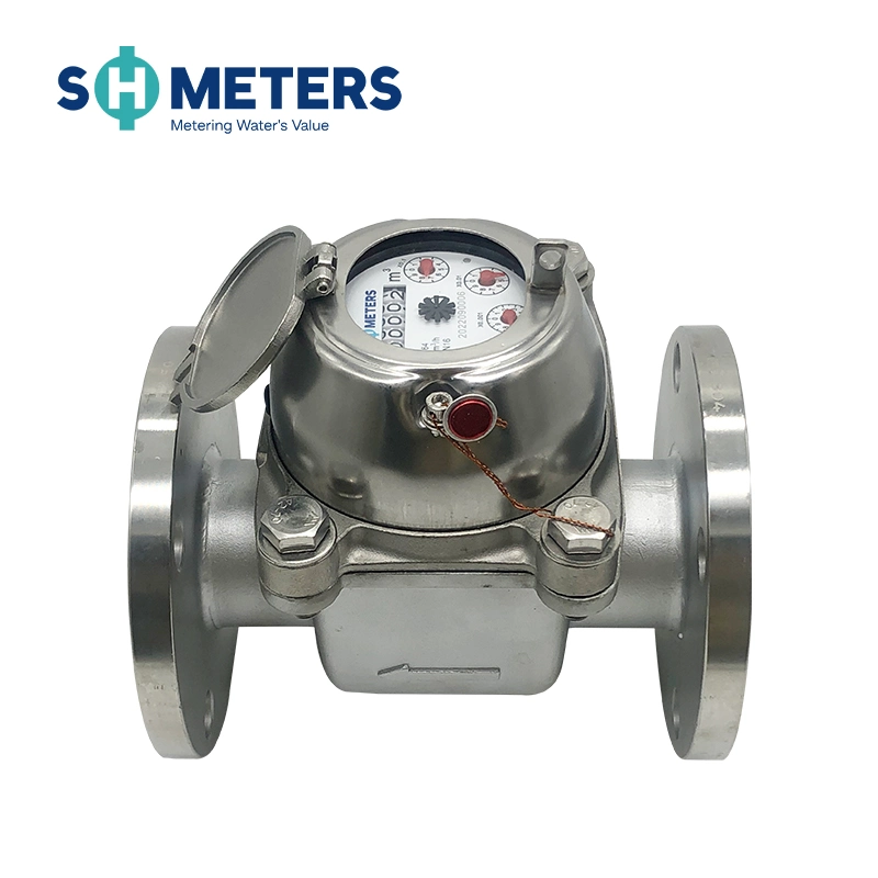 Detachable Horizontal Dry Dial DN150~DN300 Stainless Steel Woltman Water Meter