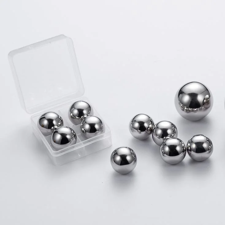 Whiskey Ice Balls Stainless Steel Metal Ice Cube Balls