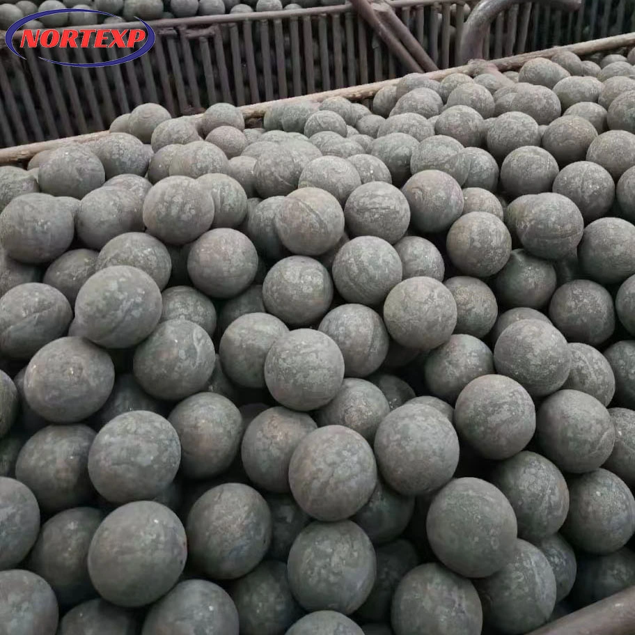 High Wear-Resistant Solid Carbon Forged Casting Cr Chrome Grinding Media Steel Ball for Ball Mill