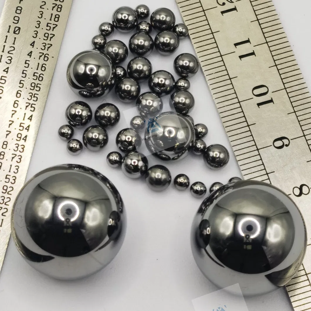Tic/Zro2/Si3n4 Co/Ni Alloy Stainless Steel Tungsten Carbide API Standard Balls and Seats