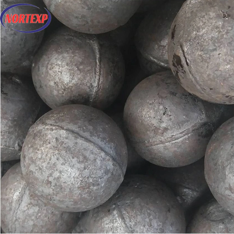 Wearable Solid Carbon Steel Forged Casting Large 90mm 80mm Steel Ball