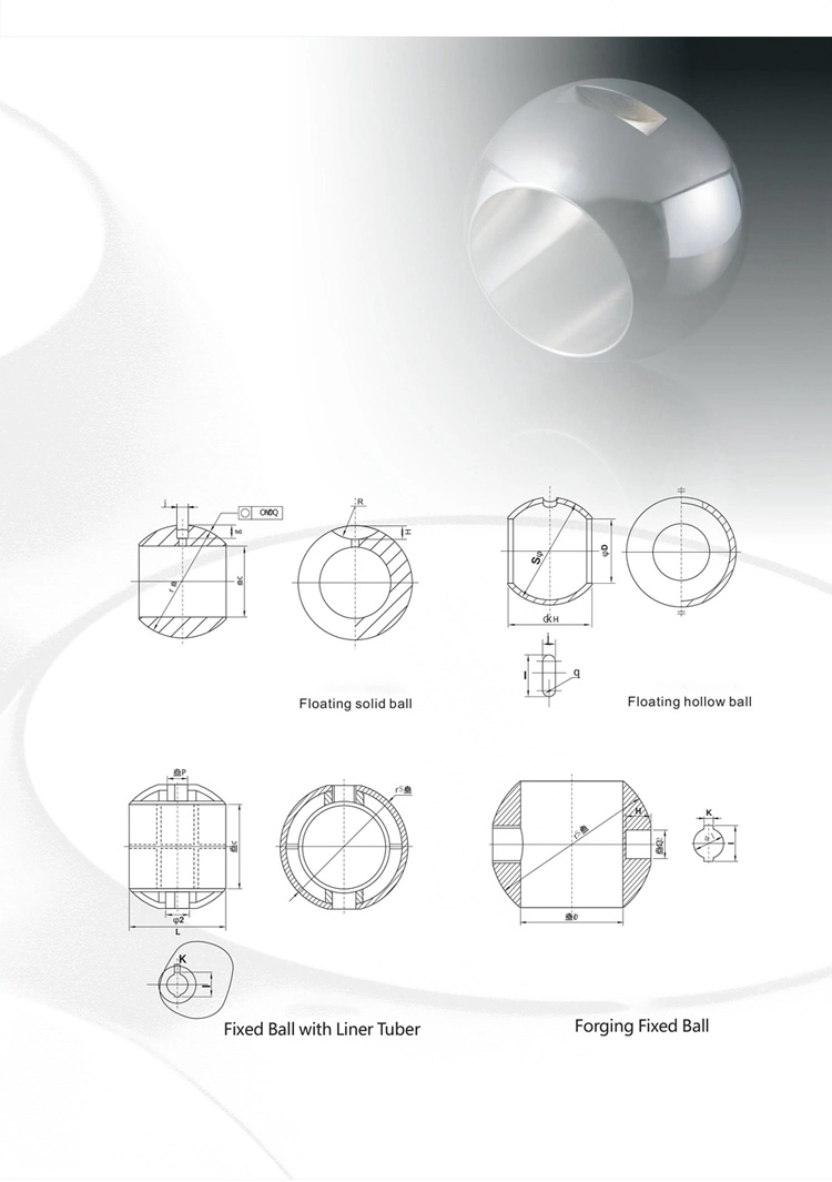 Various Mini Ball Valve Stainless Steel Floating Straight Through Valve Ball