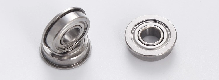 Stainless Steel Sealed Watertight Bearing Manufacturer 6.35*15.875*4.978mm Sfr4-2RS Stainless Steel Miniature Ball Bearing with Flange