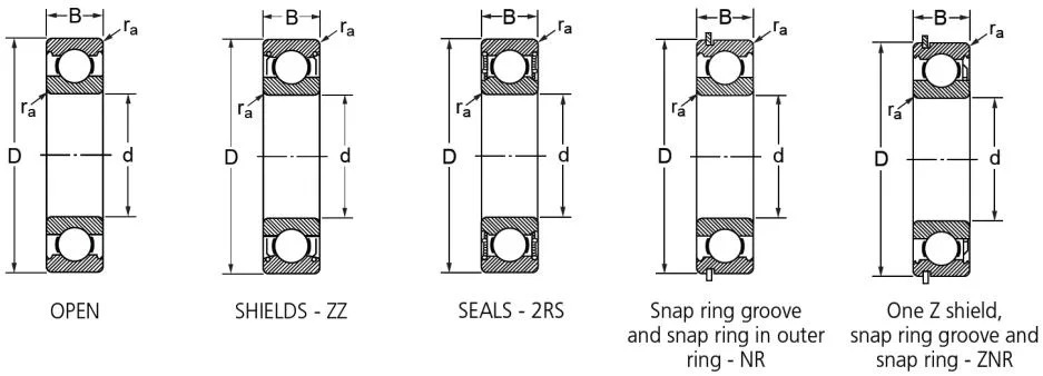 Low noise/Low vibration/High precision/Bearing steel/ABEC/Radial Deep Groove Ball/Roller/Needle/Wheel/Mounted/ Bearing for Machine/Agri/Construction/Auto