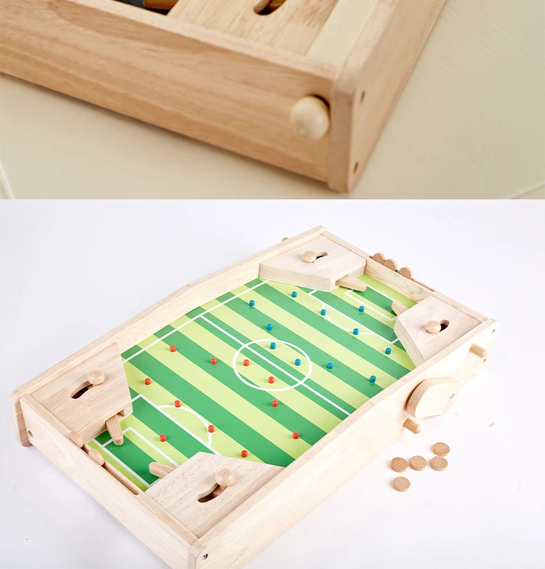 Pintoy Wooden 2 in 1 Games: Pinball Planet and Flipper Football