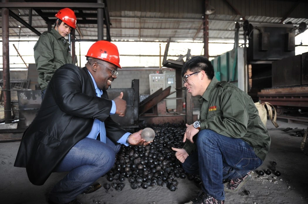 Cast Grinding Ball Used in Ball Mill with High/Medium/Low Chromium as Grinding Media