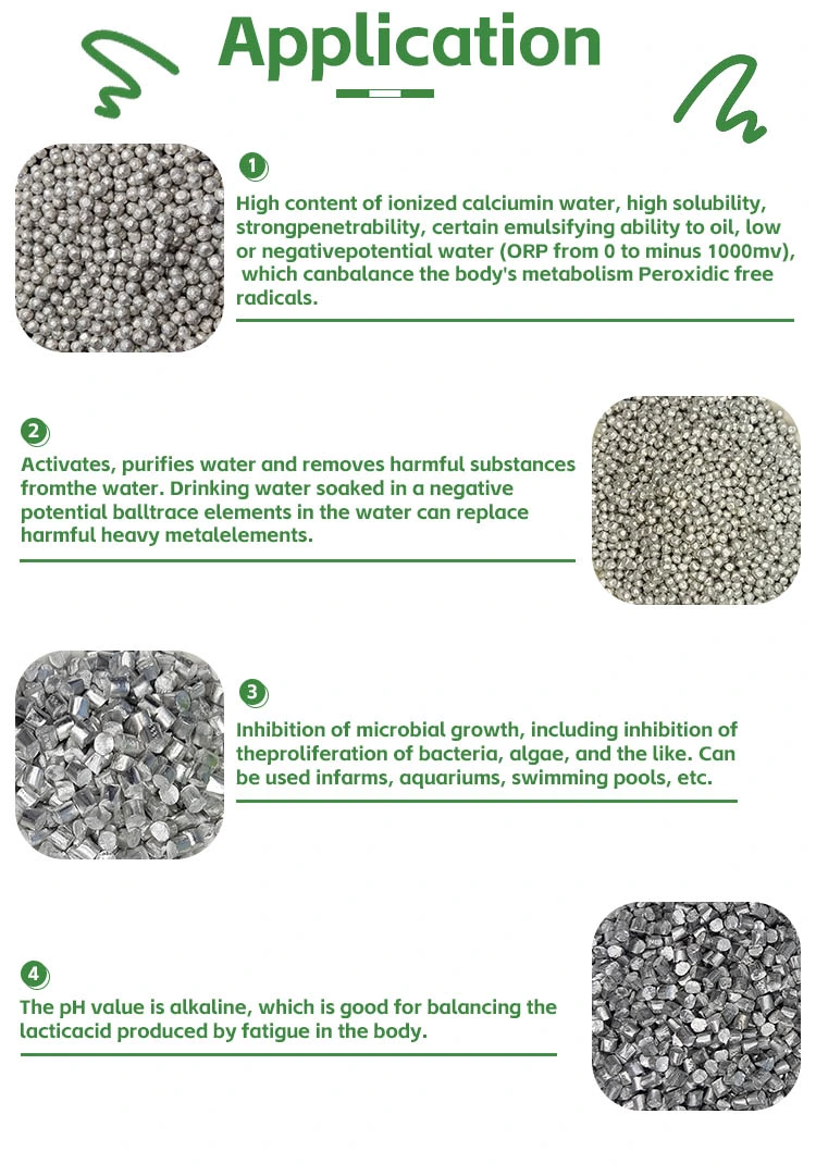 High Purity 99.99% Metal Material Magnesium Particles Magnesium Ball