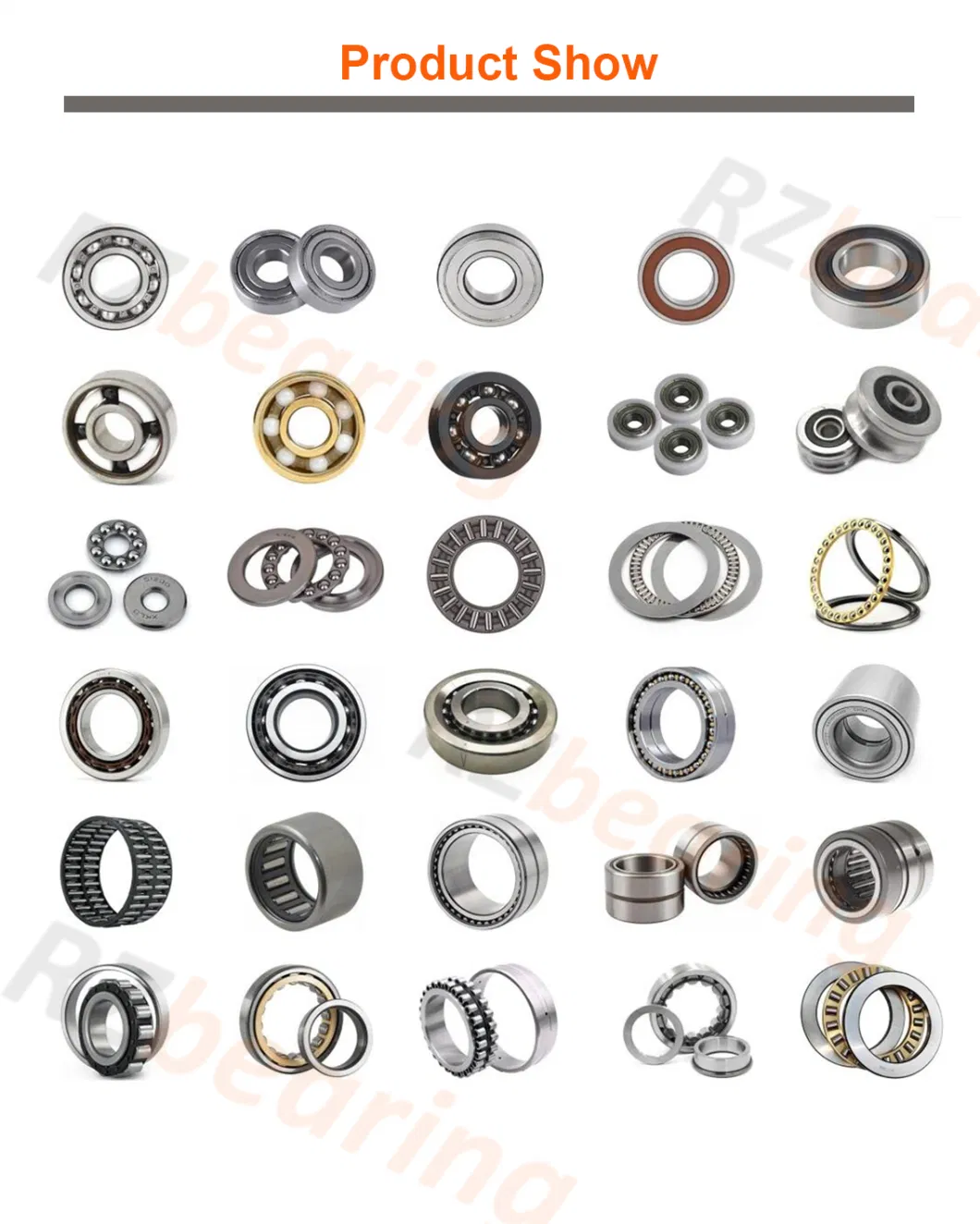 Bearings Roller Ball Bearing Heavy Duty Insert Bearings Pillow Blcok Bearings with Chrome Steel Gcr15 UCP208