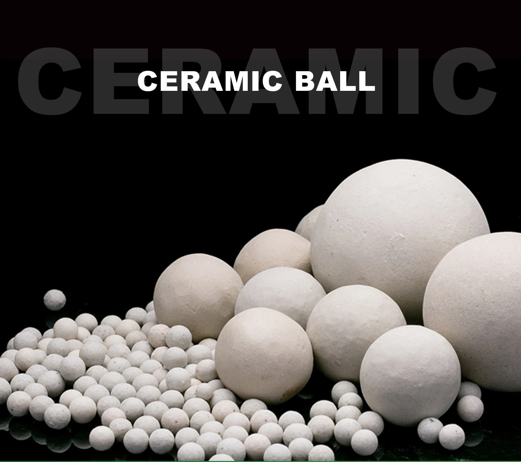 3mm 6mm 10mm 30% Al2O3 Inert Alumina Ceramic Ball (Alumina-content-can-be-customized)