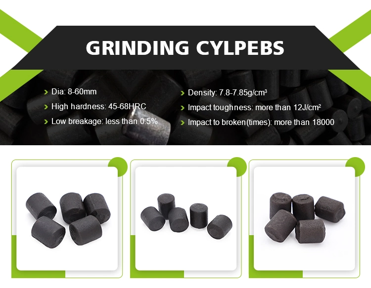 High Hardness Steel Ball Mill Grinding Media