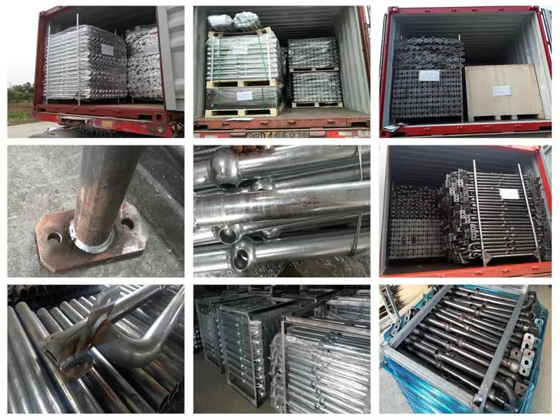 Hot DIP Galvanized Ball Joint Stanchion for Building Steel Structures