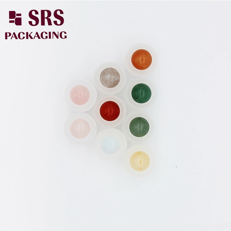 Cosmetic Roll On 5mm 8mm 10mm 20mm 25mm 25.4mm 35.56mm Stainless Metal Steel color Jadestone Glass Jade Massager Stone 1&quot; 1.14&quot; 1.4&quot; Plastic Hollow Roller Ball