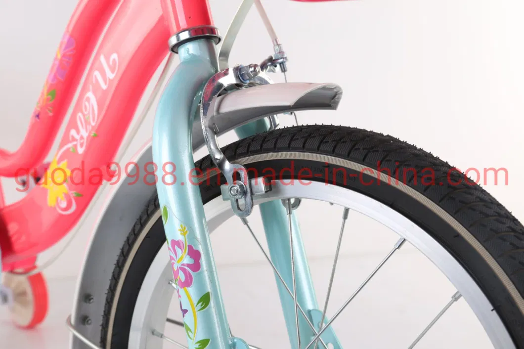 China Factory Pink Bike Girls Bicycle Kids Children Cycle