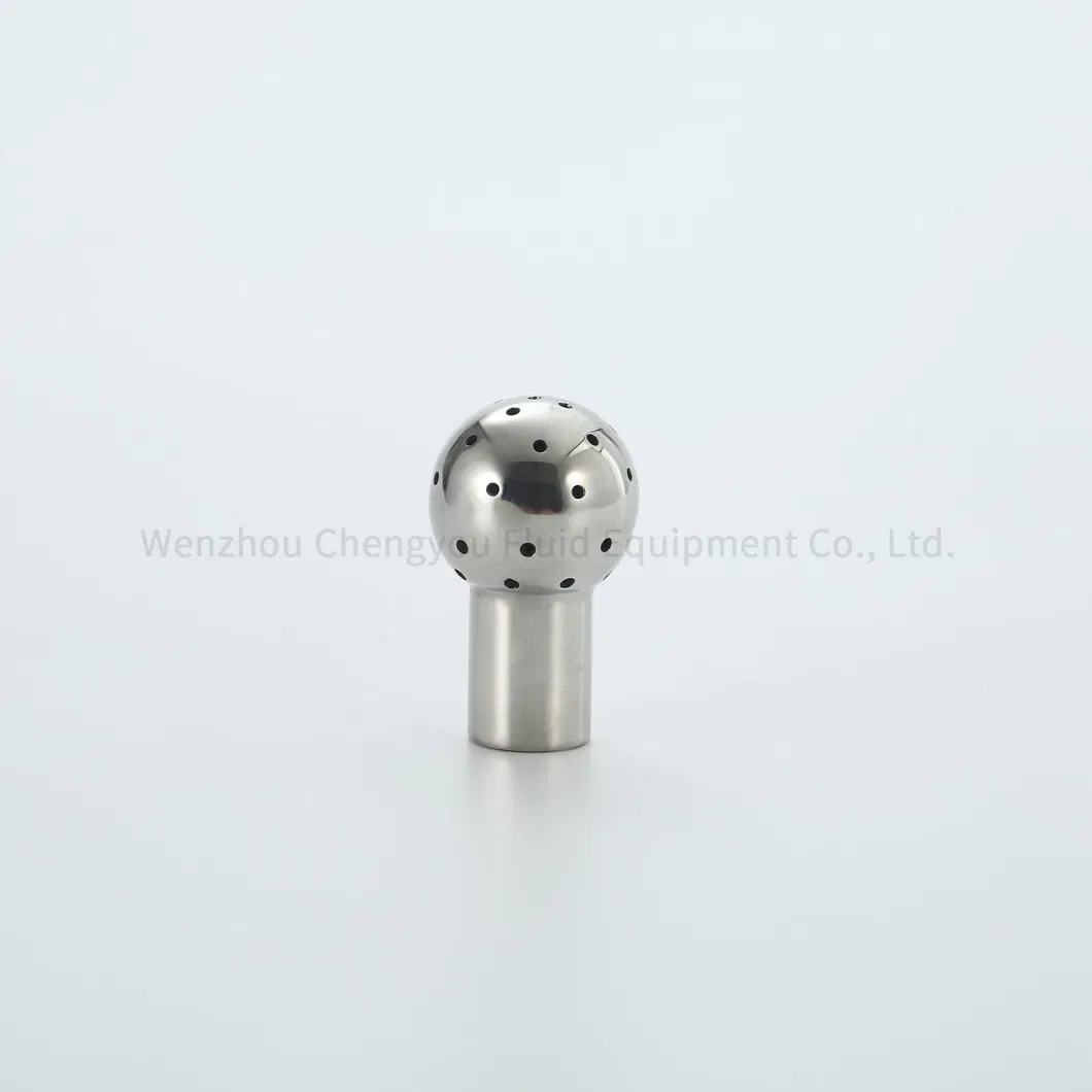 Sanitary Stainless Steel Threaded Fixed Static Cleaning Ball Washing Spray Ball
