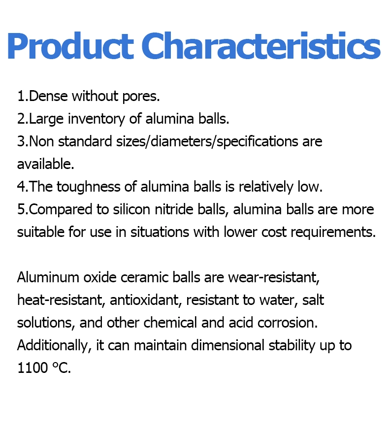 Factory Price High Precision Alumina Ceramic Grinding Ball