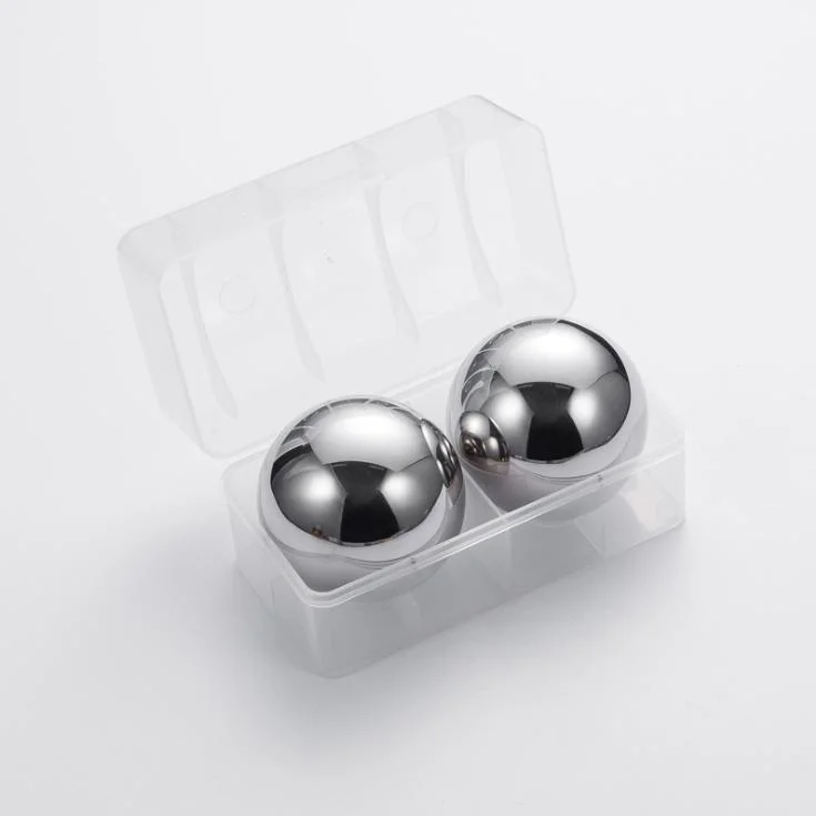 Whiskey Ice Balls Stainless Steel Metal Ice Cube Balls