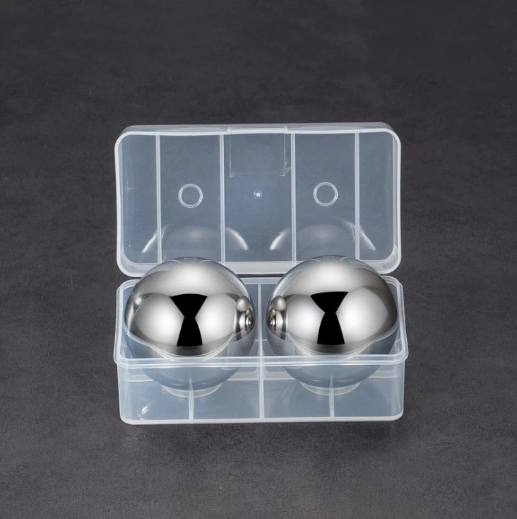 Whiskey Ice Balls Stainless Steel Metal Ice Cube Balls