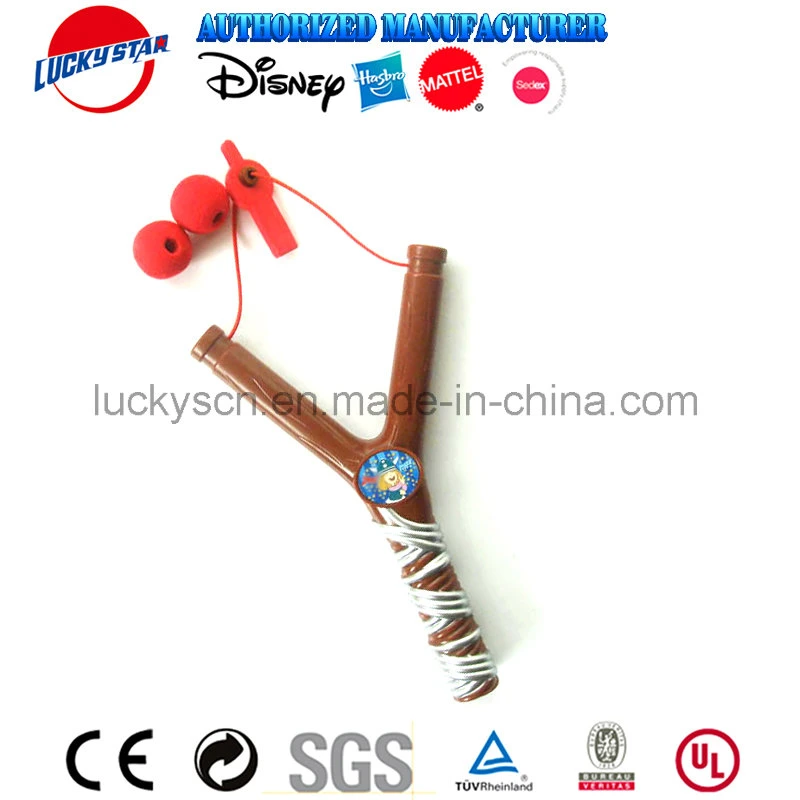 Wooden Slingshot Plastic Toy for Pirate Role Playing