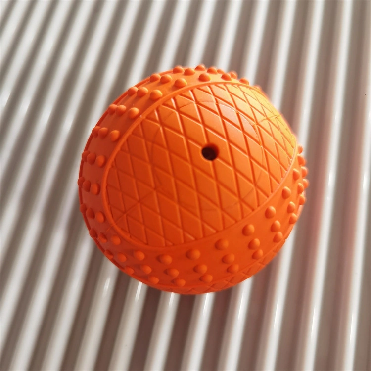 Dog Toy Ball, Highly Elastic, Sound-Resistant, Bite-Resistant Molar Ball, Tooth Cleaning Rubber Ball