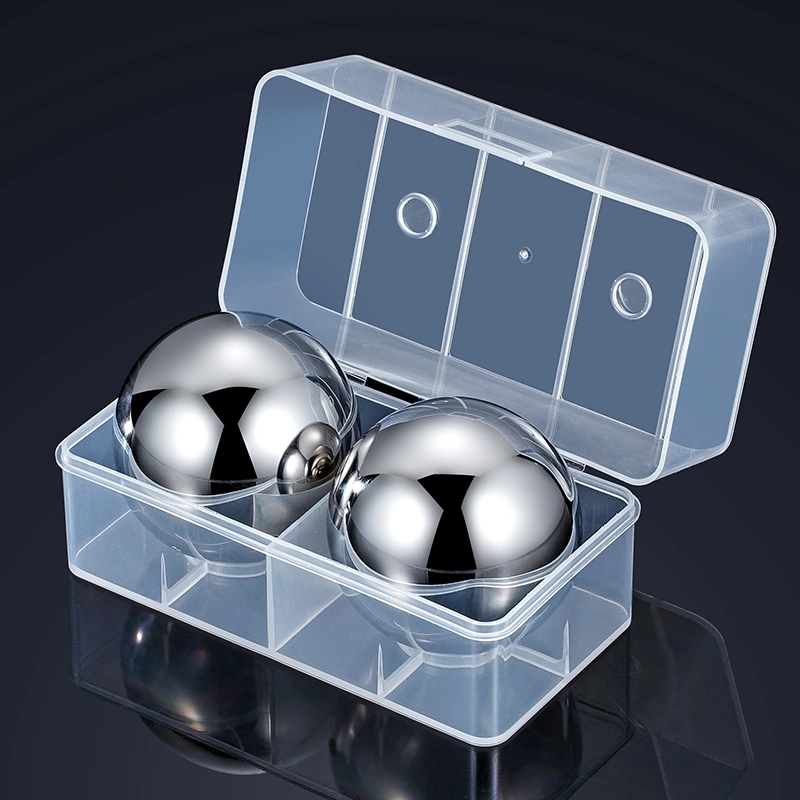 Whiskey Ice Balls Stainless Steel Metal Ice Cube Balls