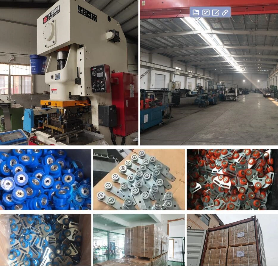 Tautliner Curtainside Truck Lorry Curtain Track Roller Ball Bearing Sliding Door Steel Roller