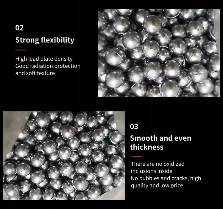 Special Price High Density Counterweight Metal Solid Pure Lead Ball Lead Balls