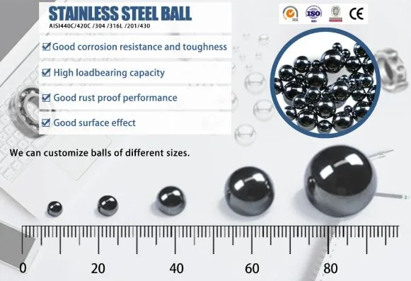 Non-Standard Sizes 2mm 3mm G100 G200 Chrome Steel Ball