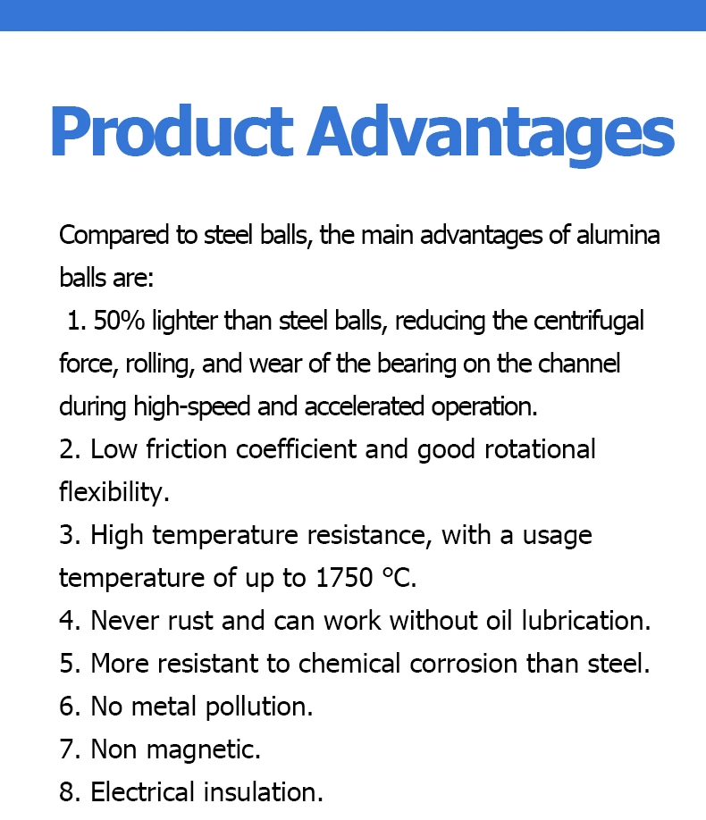 Factory Price High Precision Alumina Ceramic Grinding Ball