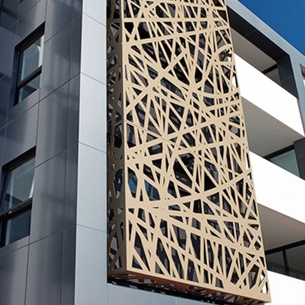 Perforated Customized Decorative Metal Aluminum Curtain Wall
