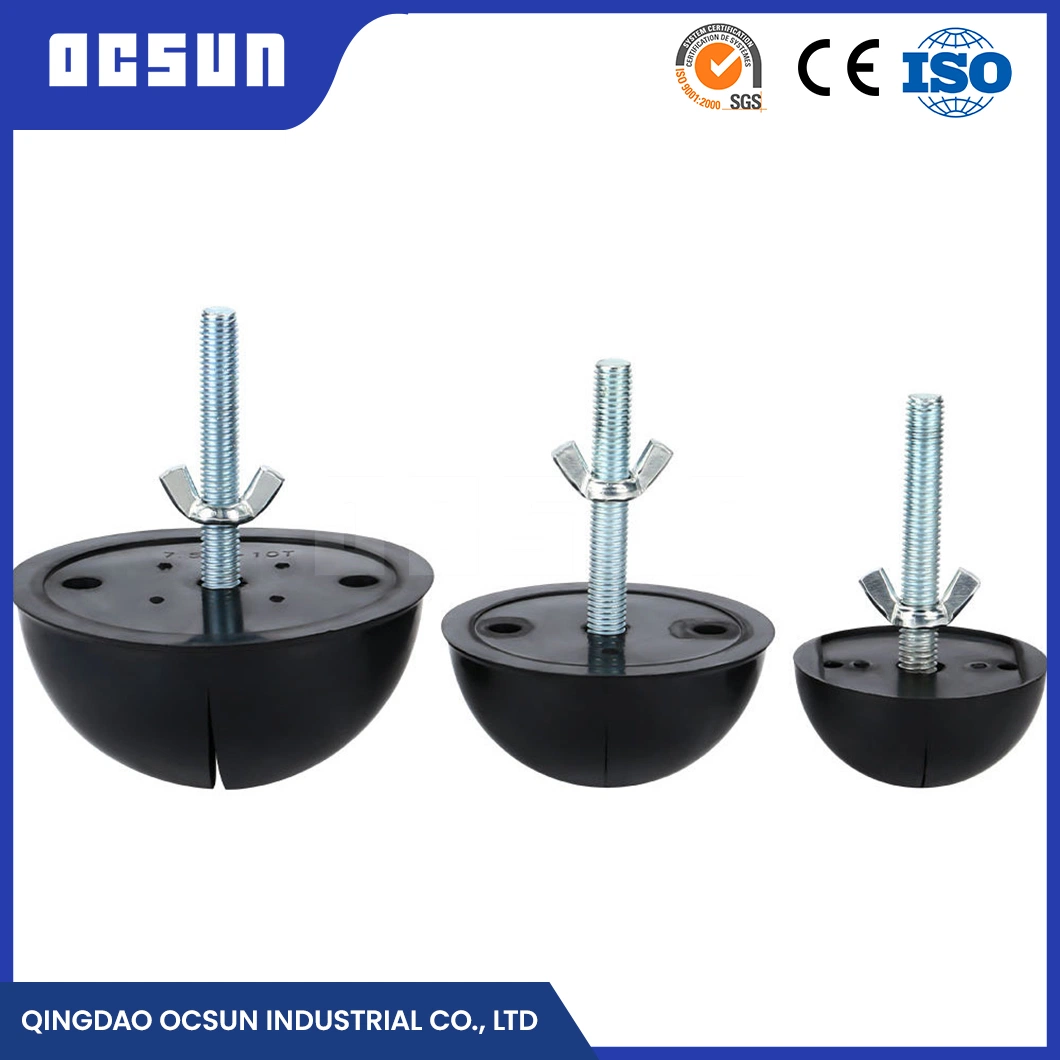 Ocsun Lifting Anchor Rubber Recess Former Supplier Wholesale Rubber Ball Former OEM Customized China Construction Hardware Concrete Fastener Steel Recess Former