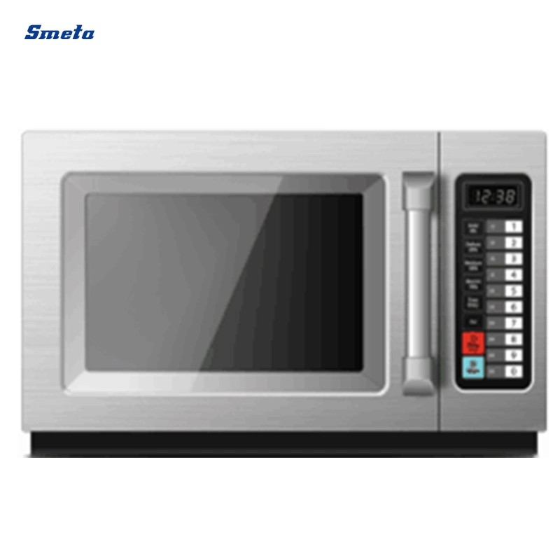 Commercial 25L 0.9 Cuft Stainless Steel UL Large Microwave Oven