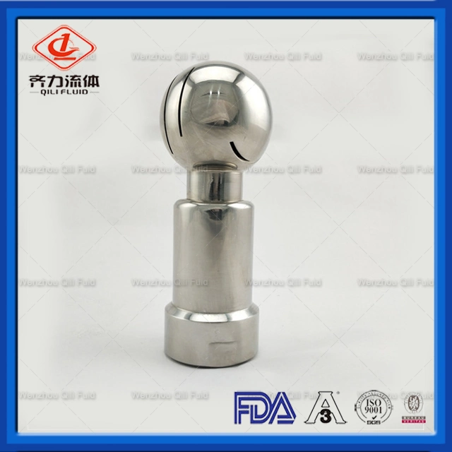 Stainless Steel Sanitary Threaded Spray Ball for Cleaning