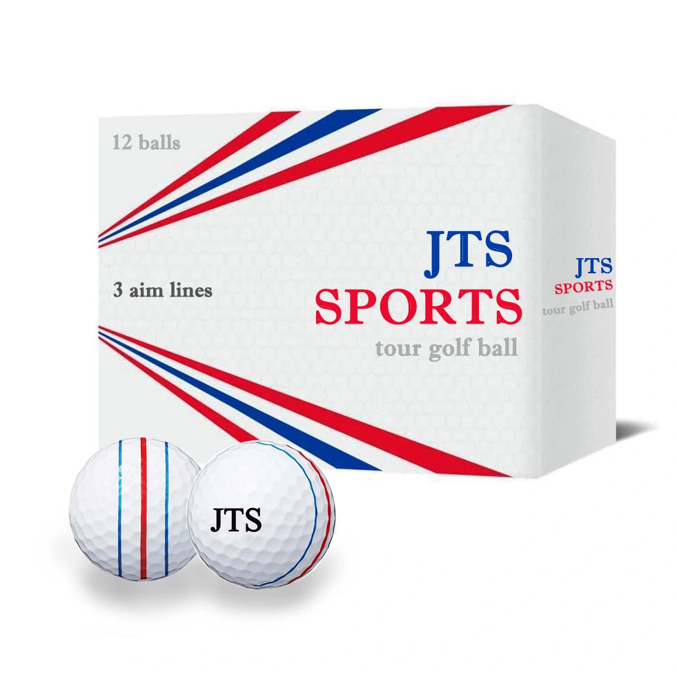 High Quality Custom Logo 2 Piece 3 Layer Golf Ball Professional