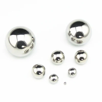 Sfere in acciaio inox di alta qualità 2 mm 3 mm 4 mm 5 mm 6 mm Sfere da 8 mm 9,5 mm 2cm 304 316 420 440 in acciaio inox Sfera per cuscinetto