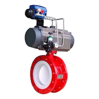 Valvole a sfera in ceramica azionate da attuatore pneumatico 2&prime;-12&prime;&prime; sfere a tre vie