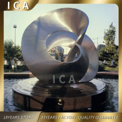 Hot sale acciaio inox metallo scultura sfera decorazione per esterni