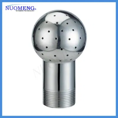 Sfera di pulizia per fori ciechi in acciaio inox per uso sanitario
