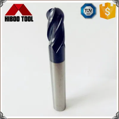 Personalizza Tungsten Carbide CNC fresa estremità a sfera Mille Per acciaio