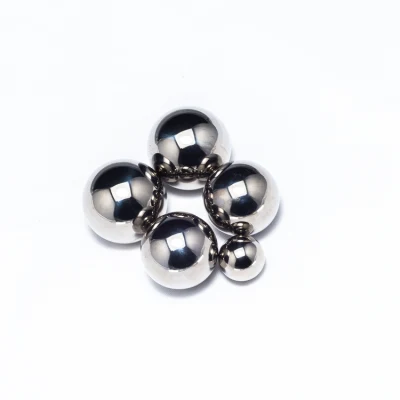 Sfere in acciaio inox di alta qualità 2 mm 3 mm 4 mm 5 mm 6 mm Sfere da 8 mm 9,5 mm 2cm 304 316 420 440 in acciaio inox Sfera per cuscinetto
