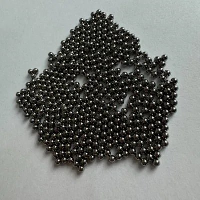Sfere in acciaio al carbonio sfere di precisione G10 cuscinetti in acciaio solido sfera in ferro