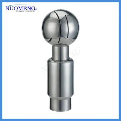 Sfera di pulizia per fori ciechi in acciaio inox per uso sanitario