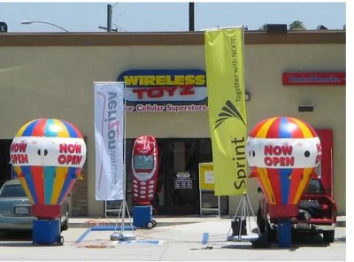 2023 Nuova pubblicità Balloon tetto EL Ahorro Supermarket