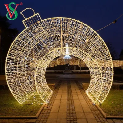 Decorazione LED per esterni luce ornamento Natale motivo 3D palla luce