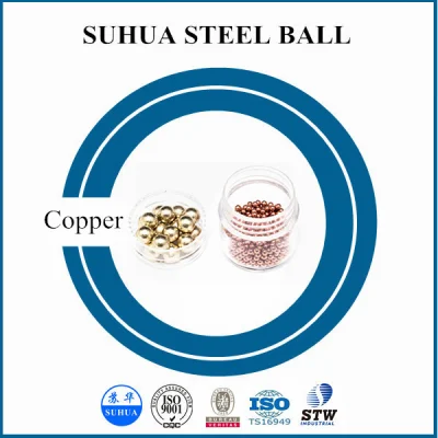 Sfera in rame solido da 10 mm con sfera in metallo
