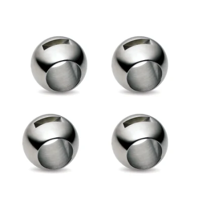 Sfera per valvole a sfera vuota SS personalizzata in fabbrica in Cina Valvole a sfera