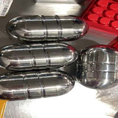Sfera flottante in acciaio inox con filettatura 304 316, sfera flottante,