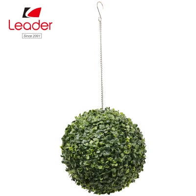 Lavanda palla topiary catena in metallo 30cm