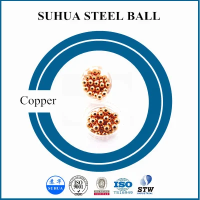 Sfera in rame solido da 10 mm con sfera in metallo